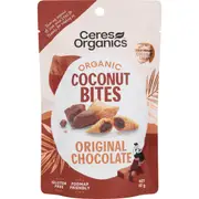 Ceres Organics Coconut Bites Chocolate 60g