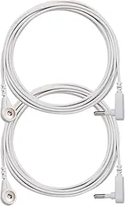 COUSLEWI 2 Pack Grounding Cables(15ft), Grounding Wire for Grounding Products, to Replace The Grounding Mat Cable, Cords for Grounding Sheets.