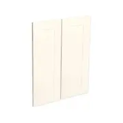 Kaboodle Antique White Alpine Corner Wall Cabinet Door - 2 Pack