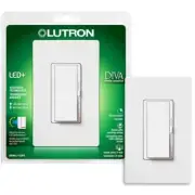 Brand New Lutron 150w Cfl/ Led Dimmer White Lutron Diva Dimmer Dimmable 6 PACK