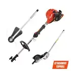 ECHO Straight Shaft String Trimmer 21.2cc Gas 2-Stroke w/ Curved Shaft Edger Kit