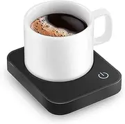 Coffee Mug Warmer Electric Coffee Warmer for Desk with Auto Shut Off, 3 Temperature Setting Smart Cup Warmer for Warming & Heating Coffee, Beverage, Milk, Tea and Hot Chocolate(No Cup)