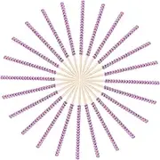 HOLIDYOYO 24pcs Decorative Wooden Candy Sticks with Rhinestone Accents Versatile Lollipop Sticks for Chocolate Apples and Cake Pops Elegant Party Dessert Decor
