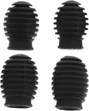 Abaodam 4pcs Silicone Drumstick Covers Mute Protectors for Silent Practice Durable Drum Accessories for Protecting Sticks During Drumming Sessions