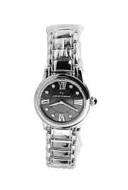 DAVID YURMAN WOMEN'S STEEL & ST. SILVER SMALL WATCH BLACK MOP DIAMOND 30 mm NEW