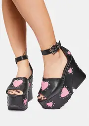 [Lamoda] Love Me Again Platform Wedge Heels