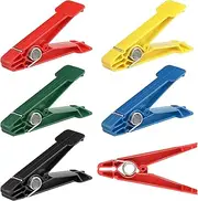LEIFIDE Graded Pinch Pin Exerciser Finger Exerciser Thumb Exerciser Finger Strengthener Pinch Clips for Conditioning Grip Strength Trainer, Assorted Colors