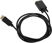 SEWACC Displayport to Vga Cable Clear Video Adapter for Desktop Laptop Monitor Projector Easy to Use Compact Portable Design for Versatile Setups