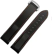 [GUMMMY] Waterproof Silicone Watch Band For Omega Comas Strap Meidus Rudder Rubber Watch Strap 22mm