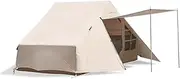 ASSYA Outdoor Inflatable Tent, Outdoor Comfortable Large Space Camping Portable Folding Rainproof Thickened House, Suitable for Fishing, Hiking, Family Travel