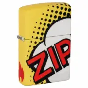 Zippo Refillable Metal Constructed Windproof Design Pop Art Design Lighter