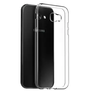 Samsung Galaxy A5 2017/A7 2017 晶亮透明 TPU 高質感軟式手機殼/保護套 光學紋理設計防指紋