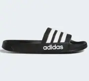 adidas Adilette Shower Men's Slides - Core Black / Cloud White / Core Black NEW