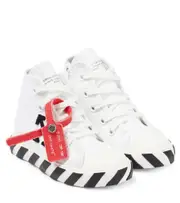 [Off-White Kids] Off-White Kids Vulcanized canvas sneakers UK 9 multicoloured