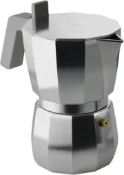 Moka, Espresso Coffee Maker. 6 Cups.,Grey