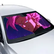 Shield Sun Black Goku Protection Car Windshield Accessory Auto Dragon Ball