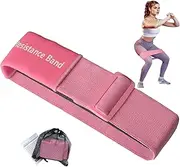 Adjustable Fabric Resistance Bands with Medium Resistance Levels, Non-Slip Exercise Bands for Men and Women, Perfect Workout Bands for Glutes and Lower Body Training - 1 Pack