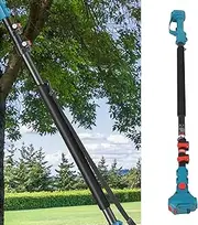 ElgnAura 180 Degree Adjustable Pruner, 7.21FT Extendable Pole Tree Pruner with Pruning Telescoping Rod, Non Slip Handle for Easy Use