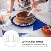 6 Pcs Cake Scraper Lattice Cutter Pastry Tool for Baking Frosting Cakes