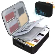 Fireproof Document Bag,Fireproof Document Box with Lock,Safe Box Fireproof Wa...