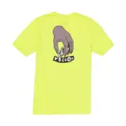 Volcom "Stone Grab" Short Sleeve Tee (Limeade) Graphic T-Shirt