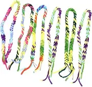Totority 6Pcs Parrot Climbing Ropes Hamster Suspension Swing Hammock Cotton Climbing Rope for Parrots Hamsters Birds Colorful Design Safe Durable Bird Play