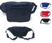 Fanny Pack Man Purse Travel Pouch Money Belt Bag Pockets Passport ID Holder 42"