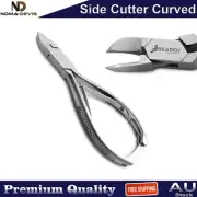 Heavy Duty Nail Cutter Curved Manicure Podiatrist Thick Nails Nipper CE