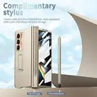 Shockproof Case For Samsung Galaxy Z Fold 5 4 3 Electroplated Stand Phone Cover