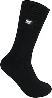 [HEAT HOLDERS] LITE Crew Medium Thermal Socks Mens UK 6-11 or 12-14 Black Dunlin