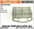50070036 Air Filter Chainsaw Efco 147 152 Dynamac Emak Oleo Mac 947 952
