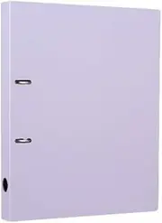 Filing Envelopes A4 Perforated Folder PP Two-Hole Loose-Leaf Folder Information File Organizer for School, Office Plastic Folders(Purple)