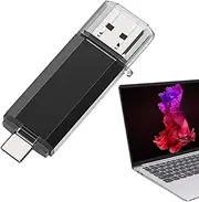 128GB Type C Flash Drive | 2 in 1 Stick,Dual Type C USB Thumb Drive Jump Drive Photo Stick for Data Storage and