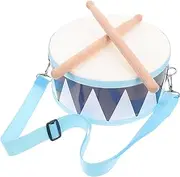 Vaguelly 2-in-1 Boys and Girls Drum Set Snare Drum Toy Drumsticks Educational Music Instrument Safe for Long Use for Children's Day