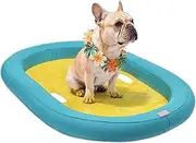 Dog Pool Float - Stable Support Dog Swimming Float | Puppies Floating Mat Outdoor Water Play with Comfortable Design for Hot Days Fun