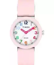 Timex Time Machines TW2W92000 Time Teacher Silicon Strap Watch