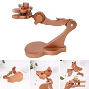 Embroidery Hoop Stand Needlework Wood Portable Stable Sewing Accessories