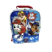 Kids Nickelodeon Paw Patrol Dual Compartment Insulated Reusable Lunch Bag