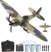 VOLANTEXRC RC Plane 3 Channel,RC Airplane with 2.4GHz 6-axis Gyro Stabilizer RTF,RC Planes for Adults Kids Beginners,Easy to Fly,Carboon Fiber Strips Strengthen Structure,Long Flight Time