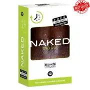 Four Seasons Naked Delay Condoms, 12 count