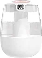 Valtreecho Humidifiers for Bedroom, 2.2L Cool Mist Humidifier with Nightlight,Humidifiers for Baby Nursery & Plants Oil Diffuser for Large Room Auto Shut-off