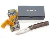 Mcusta Seki Japan Shinra Emotion MC-74DI Damascus Folding Pocket Knife No Clip