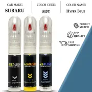 For SUBARU M3Y Hyper Blue Touch Up Paint Scratch Remove Repair Kit Pen/Brush New