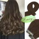 Double Sided Adhesive Tape In Seamless Skin Weft 100% Remy Human Hair Extensions