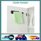 Over Door Tea Towel Holder Rack Bathroom Rail Cupboard Hanger Kitchen Hook~