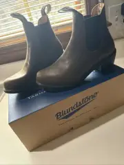 Blundstone Women's Series Heeled Boots Antique Brown - 1673, Antique Brown US 7