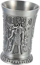 DINHEAROM Ancient Egypt Wine Glass Ornaments Reusable Safe Luxury Cocktail Cups for Home