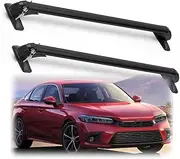 TINIANHHCT Cross Bars Compatible with Honda Civic 2022-2025 Aluminum Roof Rack with Lock Cargo Carrier for Car Without Side Rails