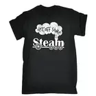 Let Off Some Steam T-SHIRT tee train engine model railway funny birthday gift