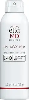 UV AOX Mist SPF 40 by EltaMD for Unisex - 5 oz Mist